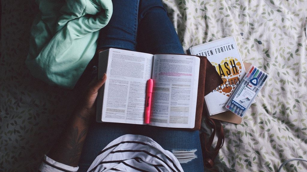 person, reading, studyin